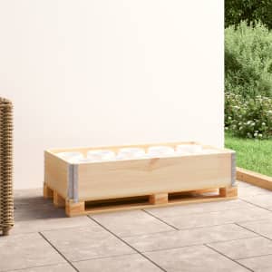 Paletni okvir 50x100 cm trdna borovina