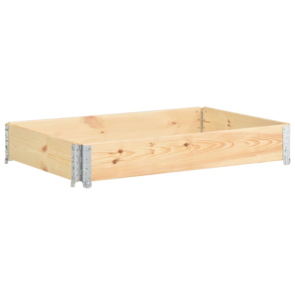 vidaXL Ramă pentru paleți, 50 x 150 cm, lemn masiv de pin
