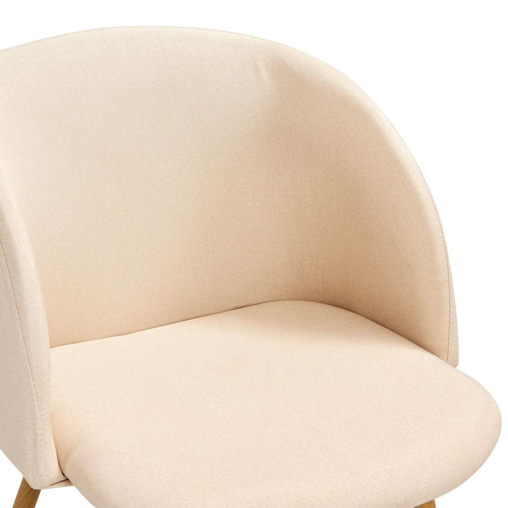 7dílný jídelní set textil krémový - obrázek 11