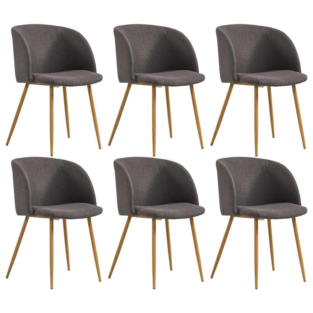 7dílný jídelní set textil taupe - obrázek 4