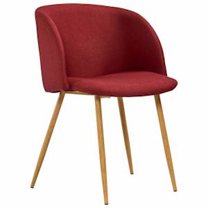 7dílný jídelní set textil vínový - obrázek 5