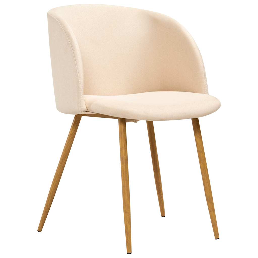 5dílný jídelní set textil krémový - obrázek 5