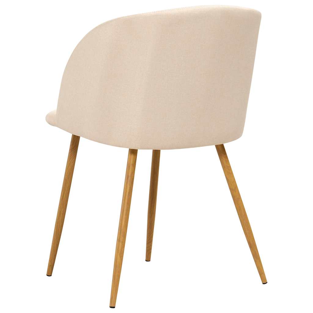 5dílný jídelní set textil krémový - obrázek 7