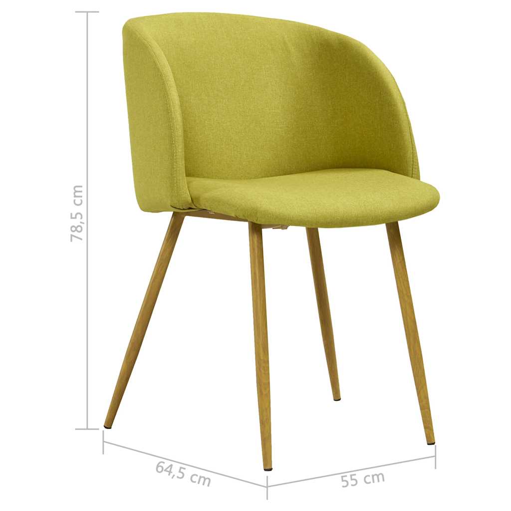 3dílný jídelní set textil zelený - obrázek 13