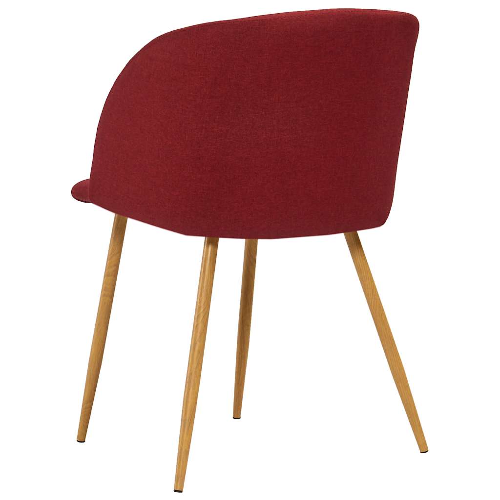 5dílný jídelní set textil vínový - obrázek 7
