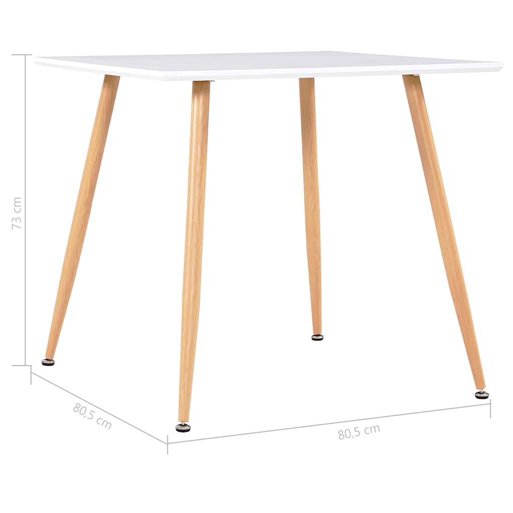 3dílný jídelní set textil modrý - obrázek 12