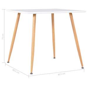 3dílný jídelní set textil modrý - obrázek 12