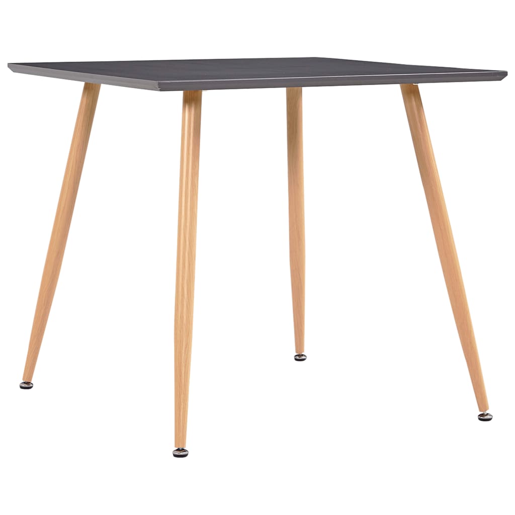 

vidaXL 3-delige Eethoek stof blauw