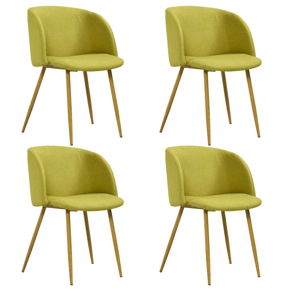 5dílný jídelní set textil zelený - obrázek 4