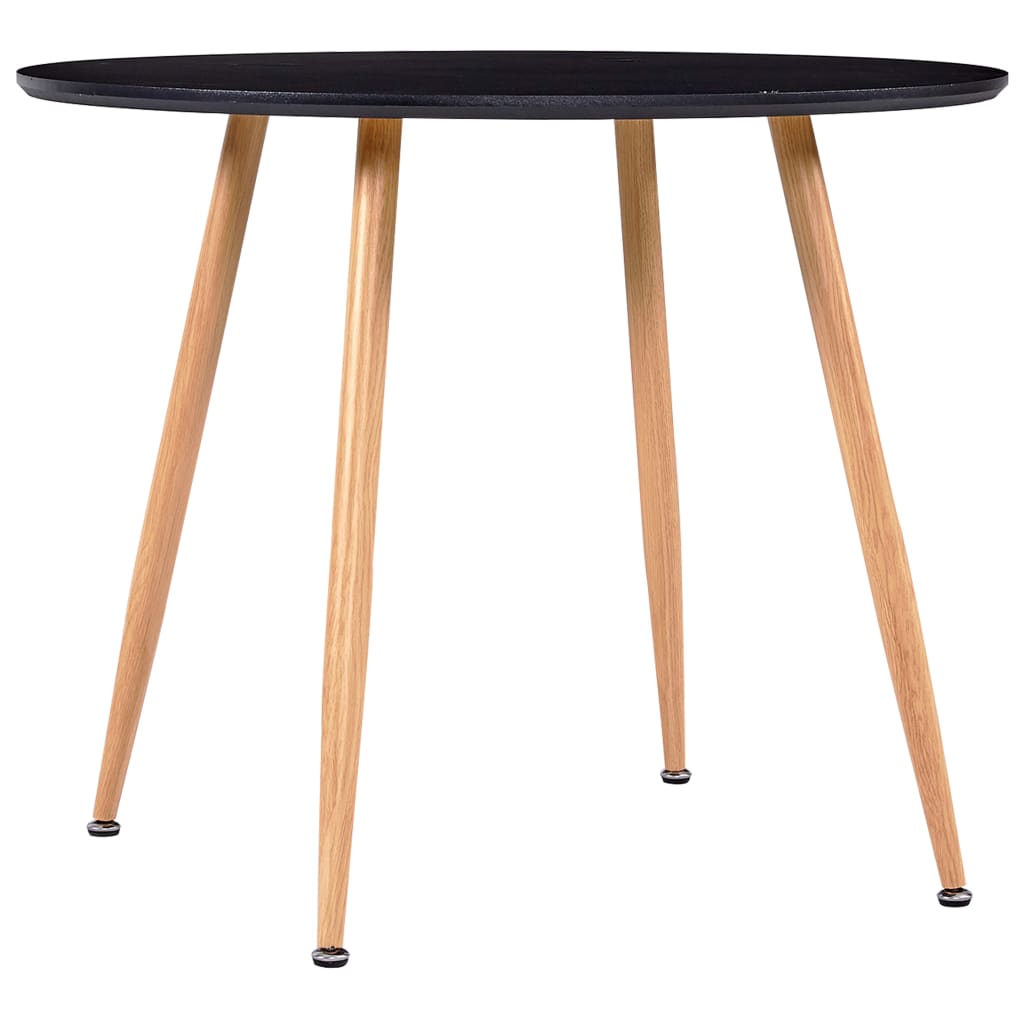 

vidaXL 3-delige Eethoek stof blauw