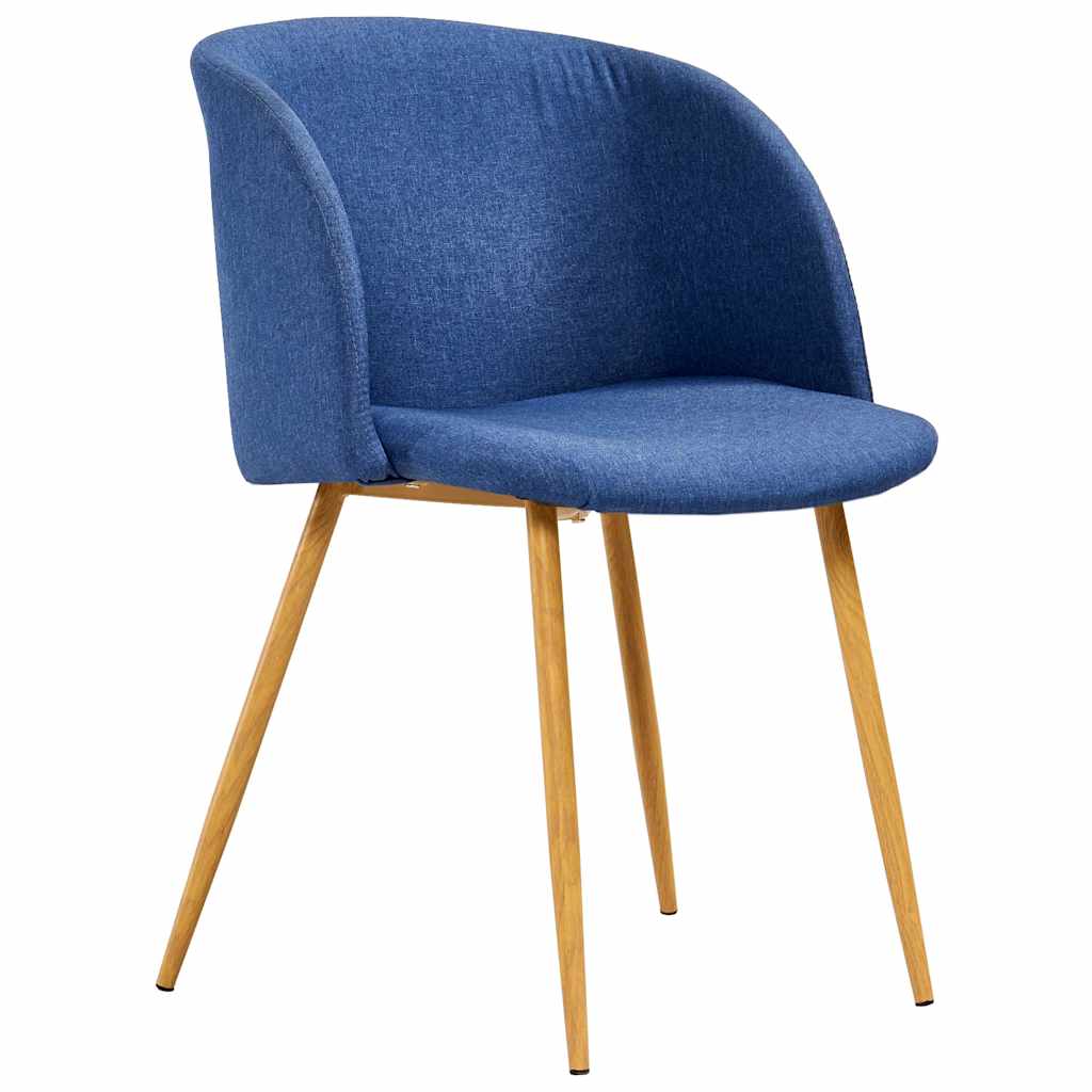 5dílný jídelní set textil modrý - obrázek 5