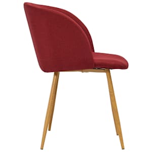 3dílný jídelní set textil vínový - obrázek 8