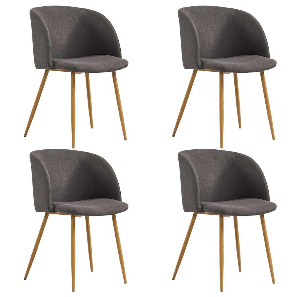 5dílný jídelní set textil taupe - obrázek 4