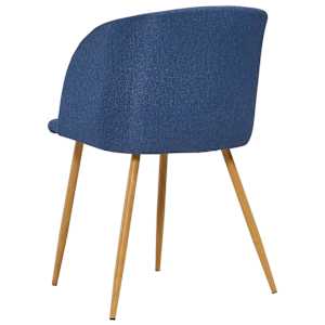 5dílný jídelní set textil modrý - obrázek 7