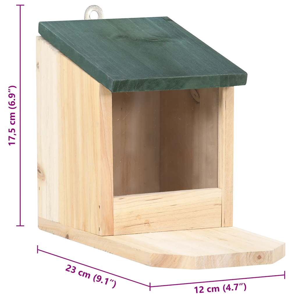 Maisons Pour écureuils 4 Pcs Bois De Sapin VidaXL 18 width=274