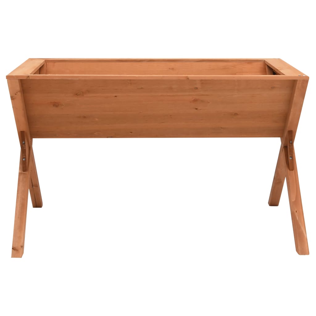 vidaXL Plantenbak 90x55x56 cm vurenhout afbeelding