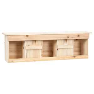 Ptačí budka pro vrabce 5 komůrek 68 x 15 x 21 cm jedlové dřevo - obrázek 2