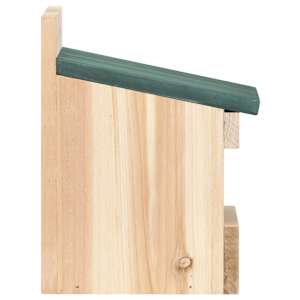 Ptačí budky 4 ks 12 x 16 x 20 cm jedlové dřevo - obrázek 4