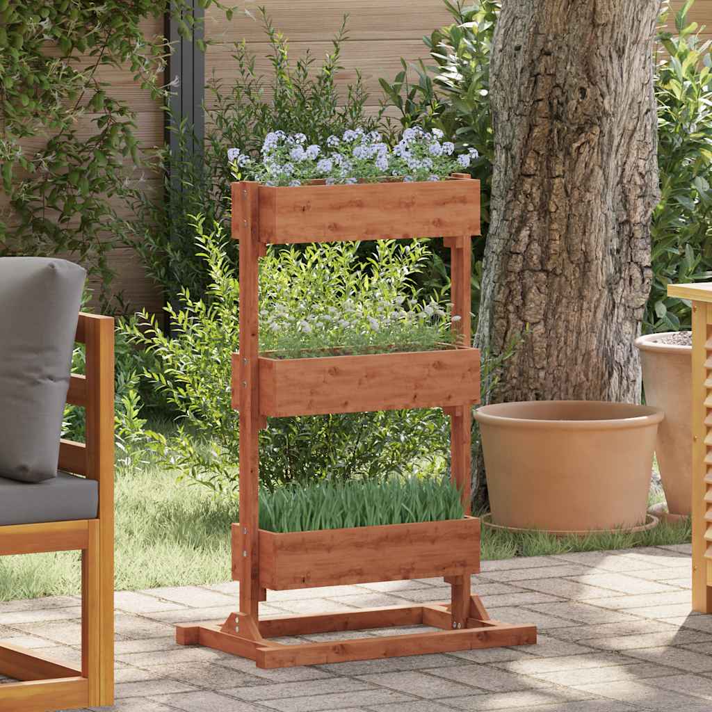 Thumbnail - vidaXL Pflanzkübel 52x30x78 cm Tannenholz