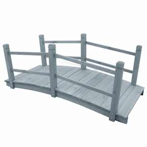 vidaXL aiasild, hall, 140 x 60 x 56 cm, nulupuit