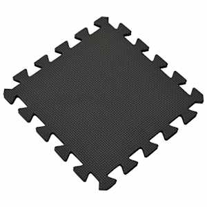 Podložka puzzle 54 ks 4,86 m² EVA pěna černá - obrázek 2