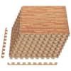 vidaXL p&otilde;randamatid 24 tk puidukiud 8,64 ㎡ EVA-vaht