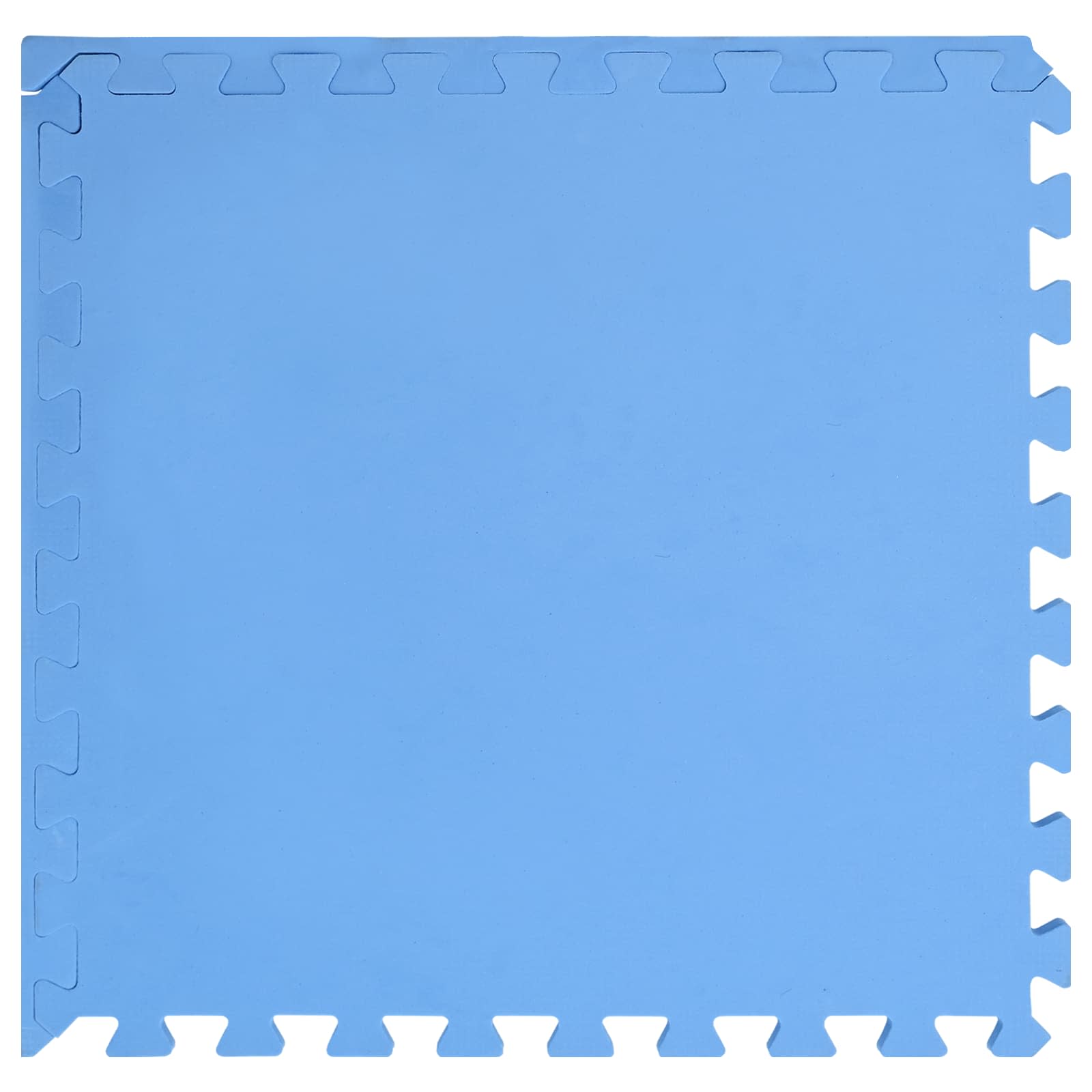 Tapis de Musculation Puzzle EVA 1 cm – 6 Dalles 60×60 cm (2,16 m²) – Bleu – Image 7