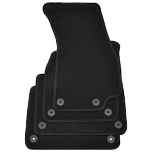 vidaXL 4 pcs conjunto tapetes de autom&oacute;veis para Audi A8