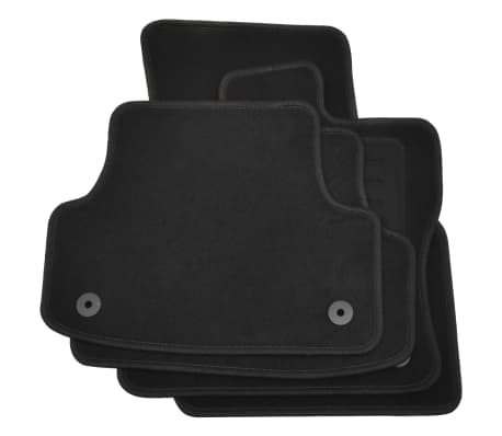 vidaXL Set di Tappetini per Auto 4 pz per Audi A3 Sportback