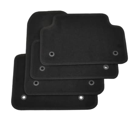 vidaXL 4 Piece Car Mat Set for Jaguar E-Pace (X540)