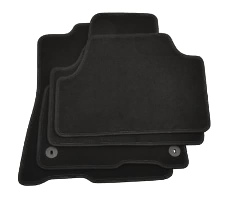 vidaXL Ensemble de tapis d'auto 4 pcs pour Kia E-Soul