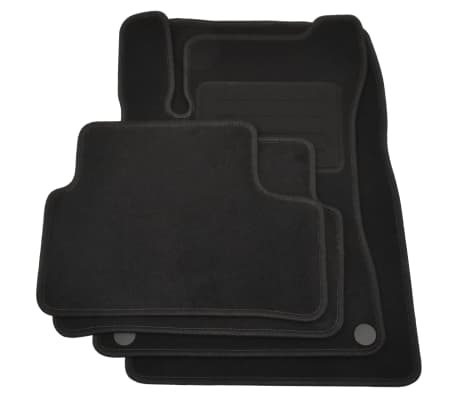 vidaXL Bilmattor set 4 delar f&ouml;r Mercedes-Benz A-Klasse (W177)