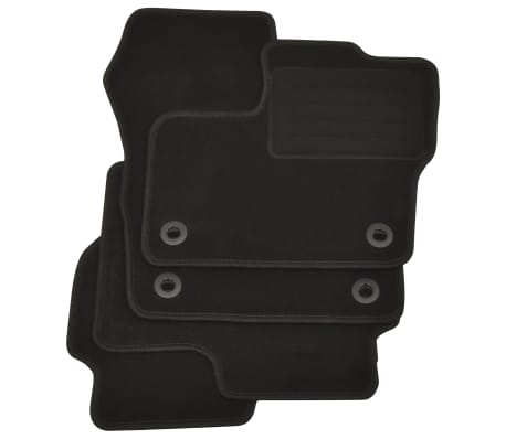 vidaXL Ensemble de tapis d'auto 4 pcs pour Toyota Mirai FCV