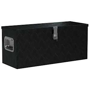 Hliníkový box 80 x 30 x 35 cm černý - obrázek 2