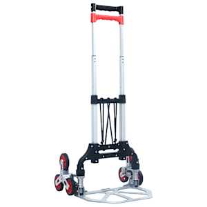 Skládací schodišťový rudl 70 kg hliník stříbrný
