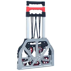 Skládací schodišťový rudl 70 kg hliník stříbrný - obrázek 5