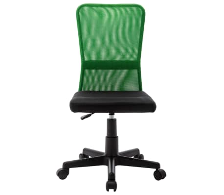 vidaXL Bürostuhl Schwarz und Grün 44x52x100 cm Netzgewebe