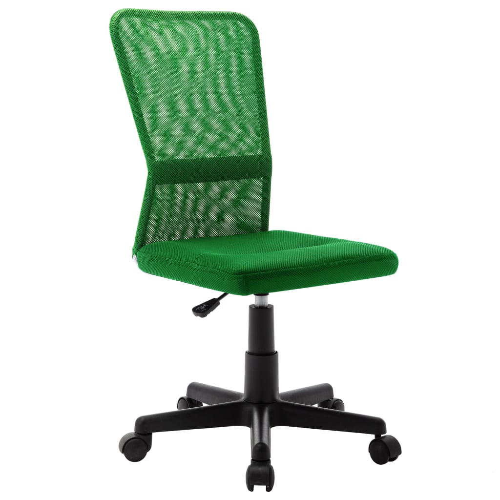 vidaXL Scaun de birou, verde, 44 x 52 x 100 cm, plasă textilă vidaXL