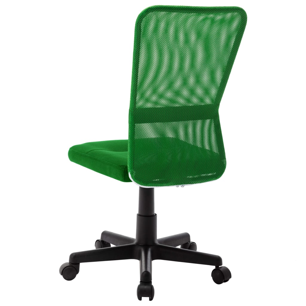 Uredska stolica zelena 44 x 52 x 100 cm od mrežaste tkanine
