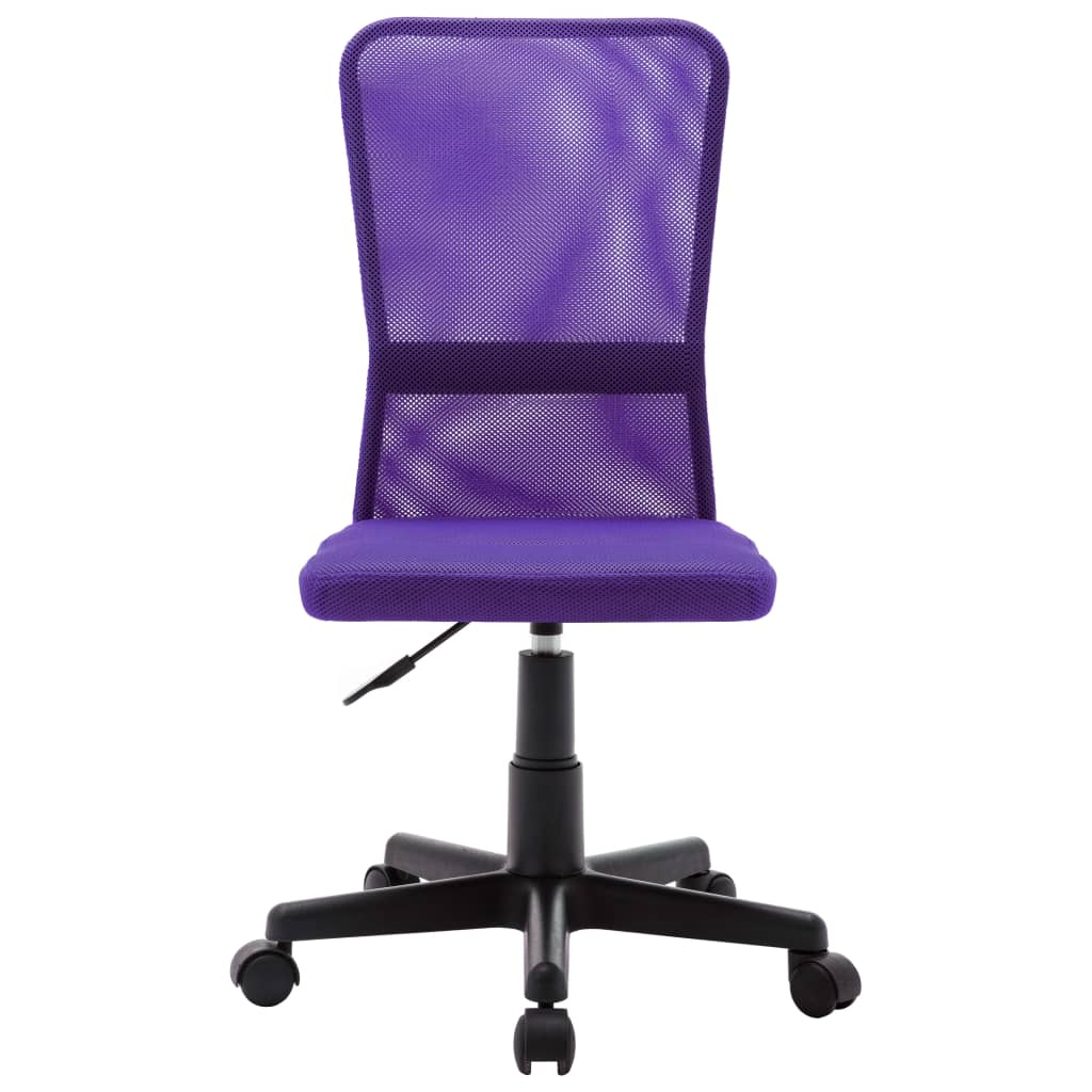 vidaXL Biuro kėdė, violetinės spalvos, 44x52x100cm, tinklinis audinys