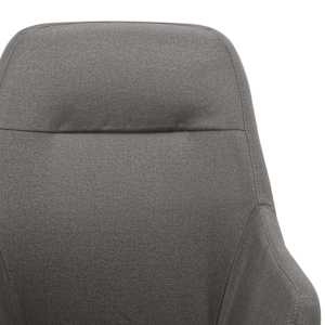 Houpací křeslo světle šedé textil - obrázek 6