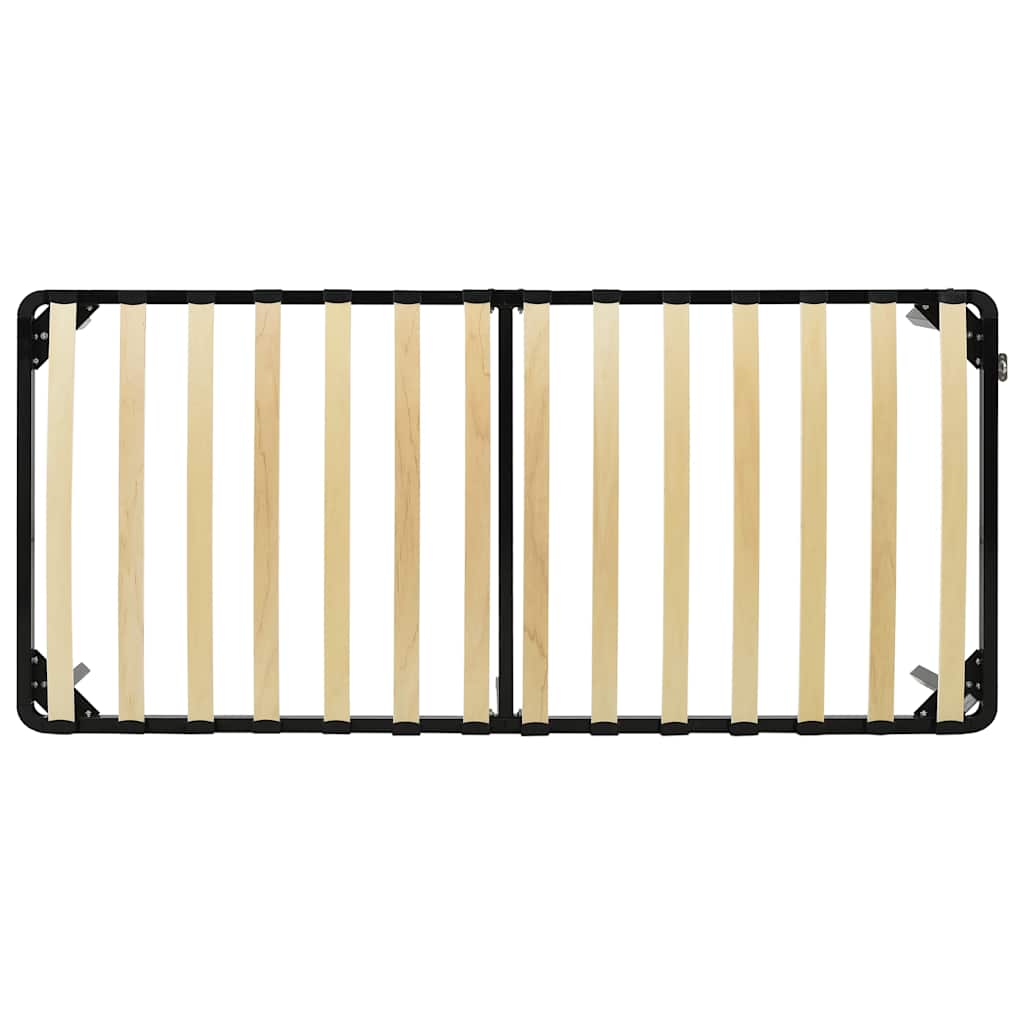 Alternativ bild 2 för VidaXl Sängram Svart Metall Höga Ben 90X200 Cm