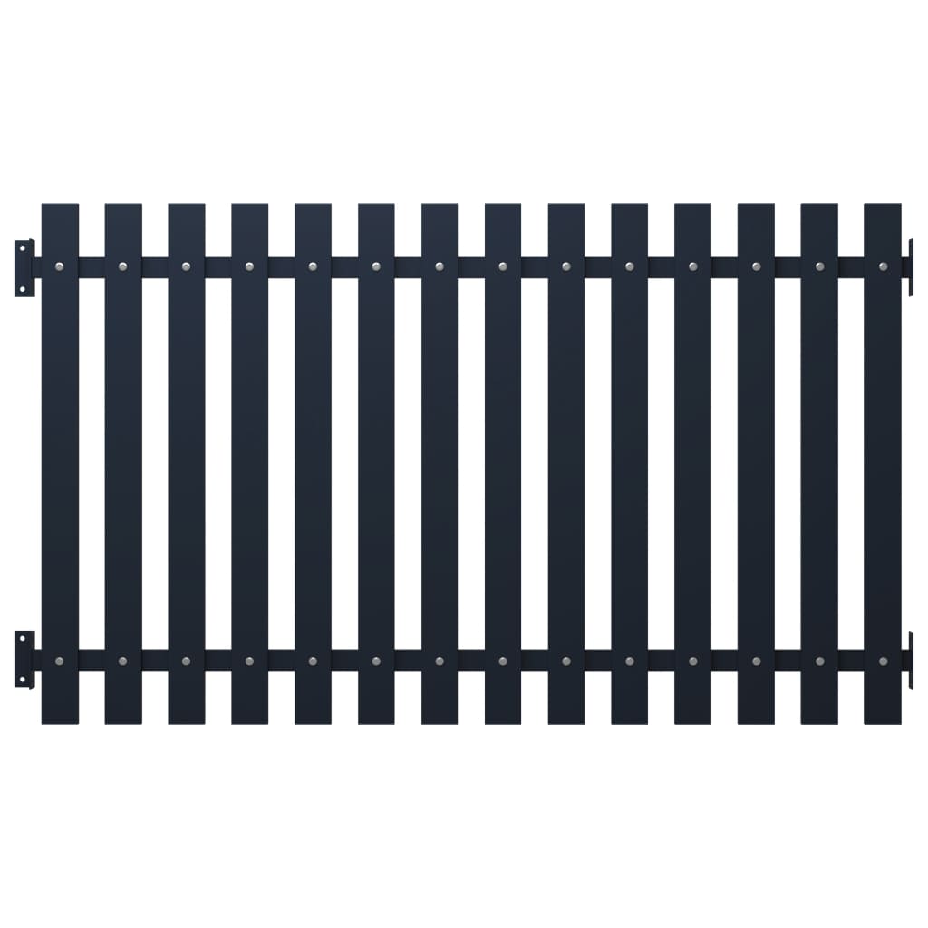 vidaXL Panou de gard antracit 178x75 cm oțel vopsit în câmp electrostatic