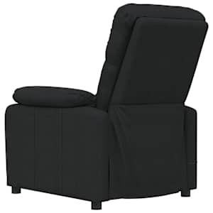 Masážní křeslo černé textil - obrázek 5