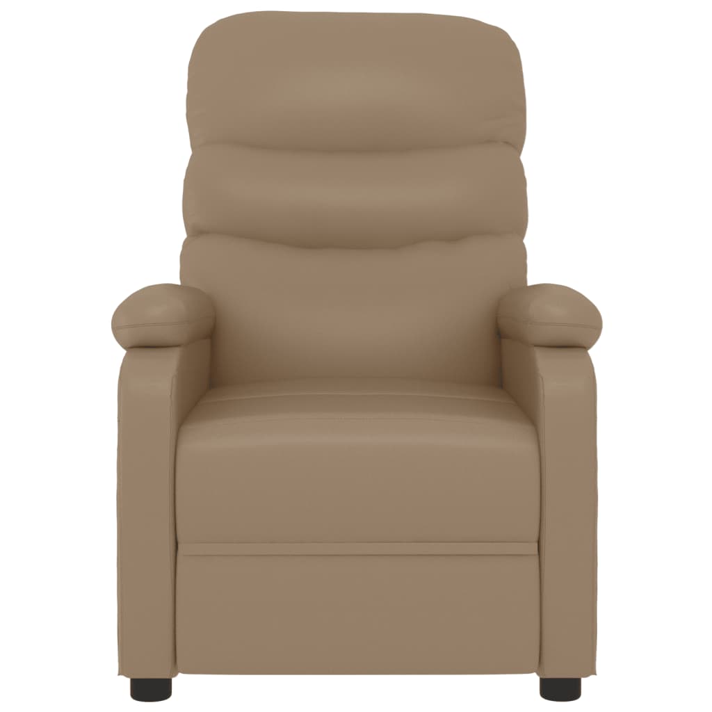 

vidaXL Massagestoel verstelbaar kunstleer cappuccino