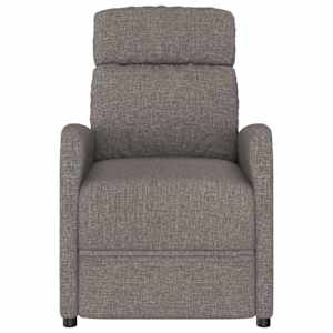 Polohovací křeslo taupe textil - obrázek 3