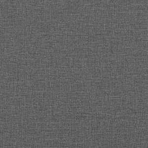 Masážní křeslo tmavě šedé textil - obrázek 10