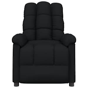 Masážní křeslo černé textil - obrázek 3