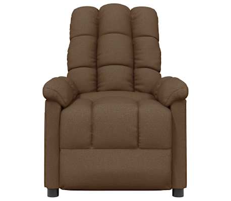 vidaXL barna sz&ouml;vet massz&aacute;zsfotel