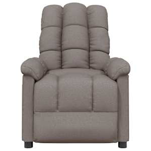 Masážní křeslo taupe textil - obrázek 3